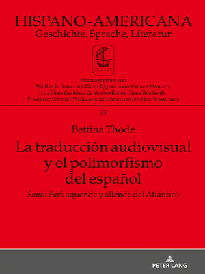 cover image of La traducción audiovisual y el polimorfismo del español